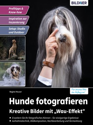 cover image of Hunde fotografieren--Kreative Bilder mit "Wau-Effekt"